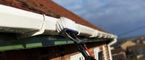 Gutter cleaningc